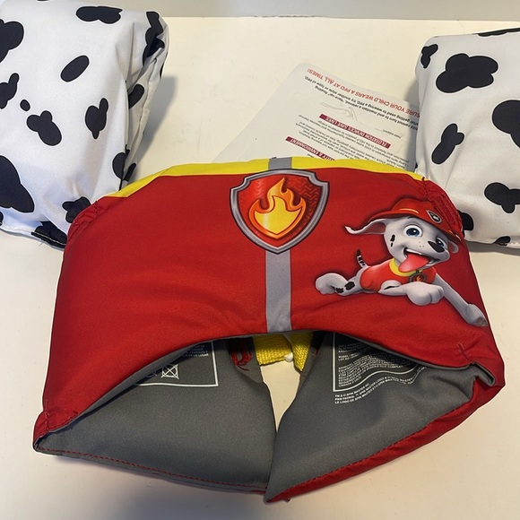 Swimways Paw Patrol Marshall Learn To Swim Vest Children’s 33-55 lbs. Adjustable - Picture 2 of 6